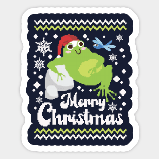 Christmas and chill Sticker